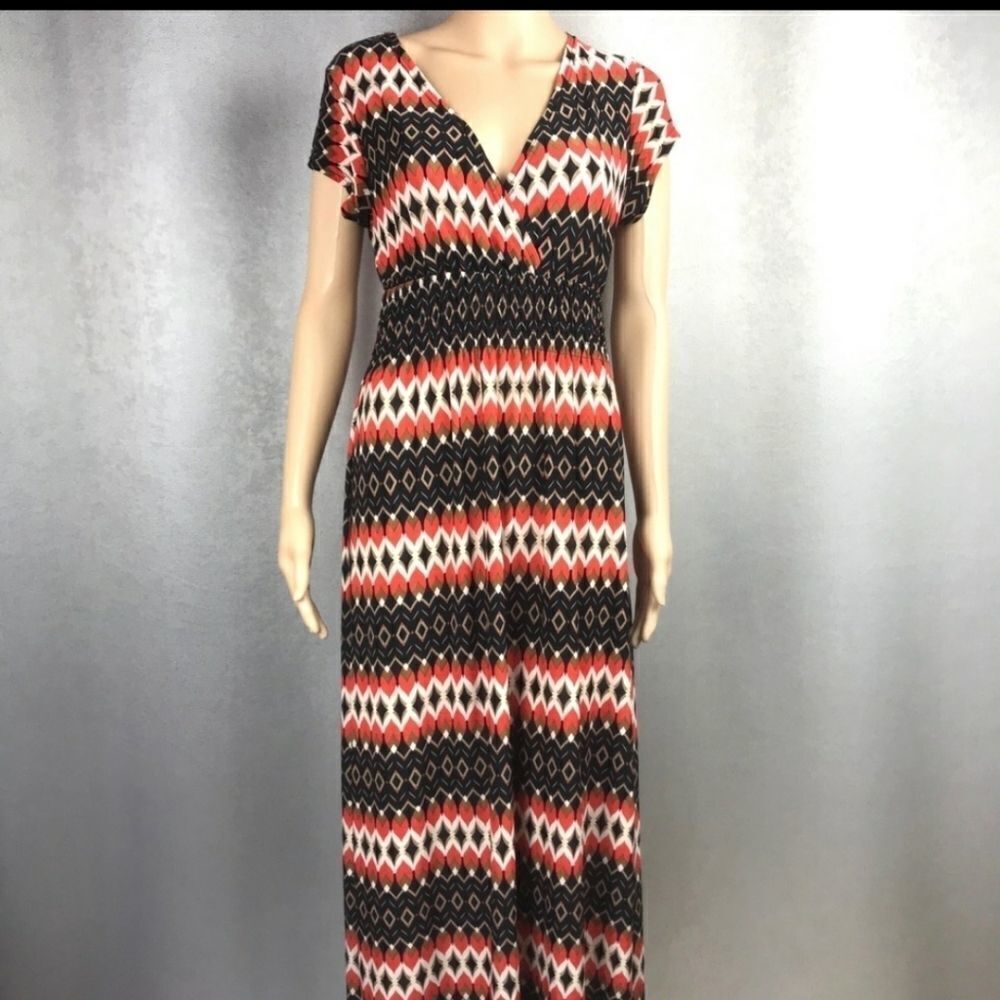 5th & Love Geometric Print Maxi Dress - Size Small